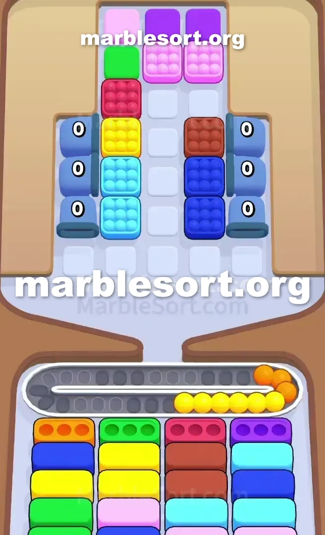 Marble Sort Level 591 screenshot 3