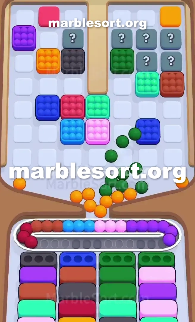 Marble Sort Level 593 screenshot 2