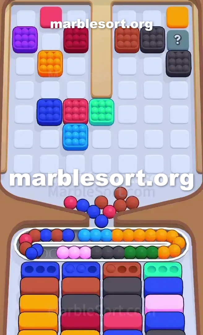 Marble Sort Level 593 screenshot 3