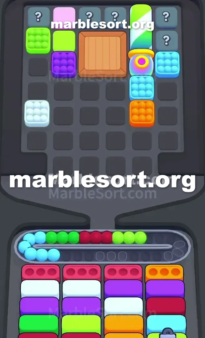 Marble Sort Level 594 screenshot 2