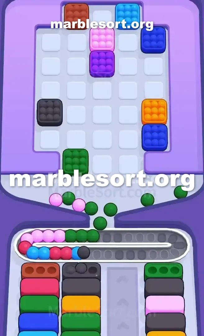 Marble Sort Level 595 screenshot 3