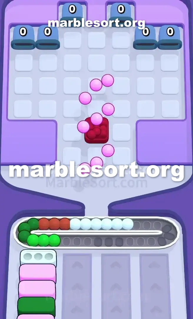 Marble Sort Level 596 screenshot 4