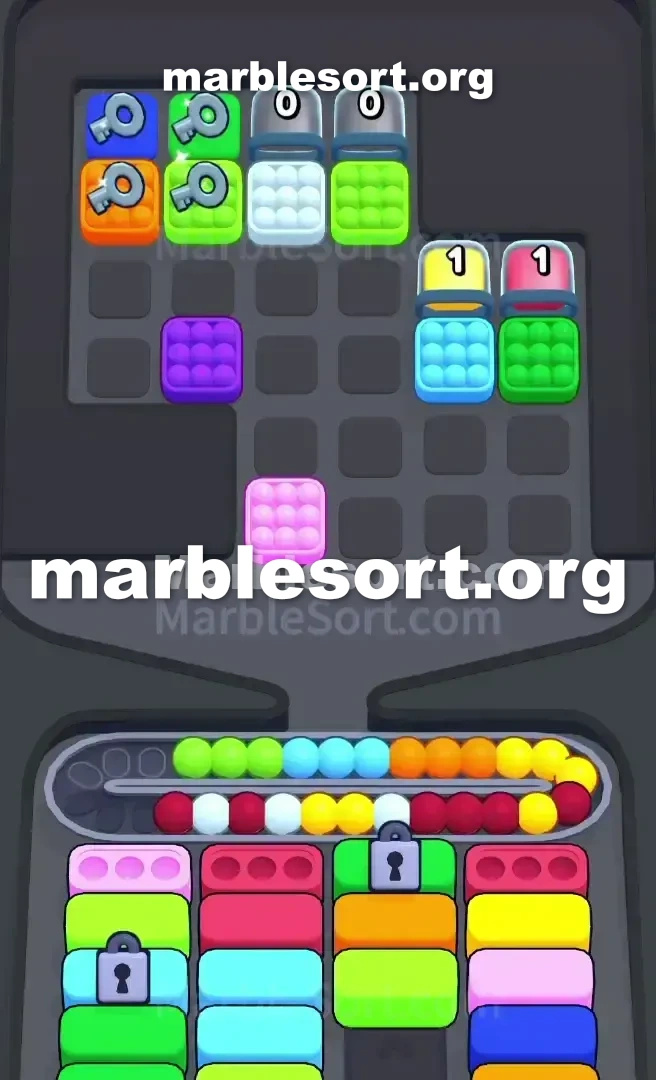 Marble Sort Level 597 screenshot 3