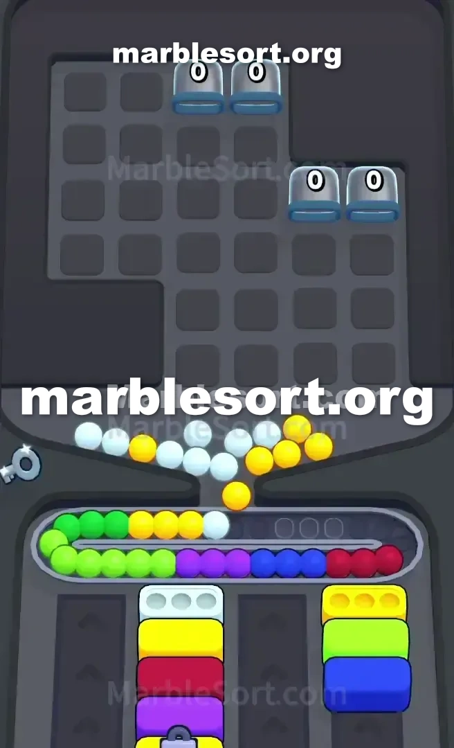 Marble Sort Level 597 screenshot 4