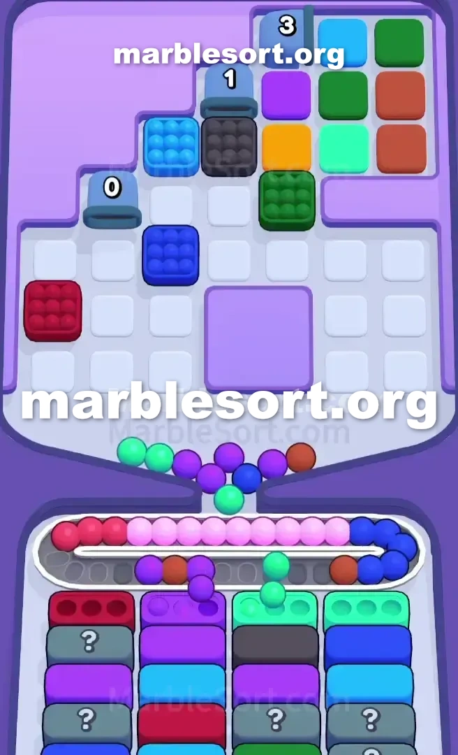 Marble Sort Level 598 screenshot 3