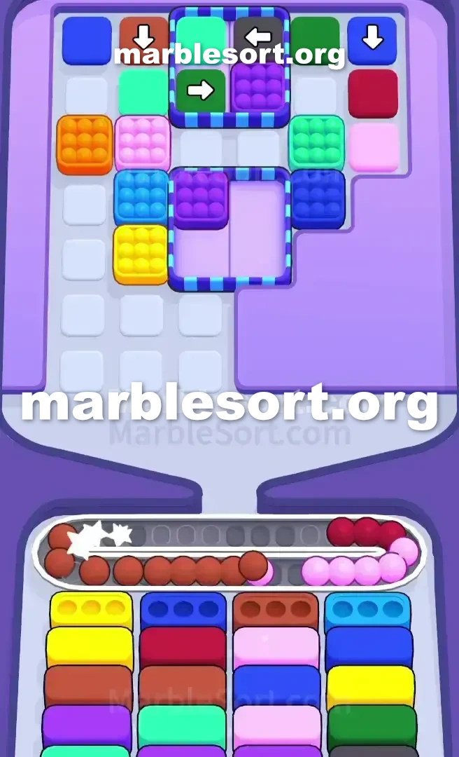 Marble Sort Level 599 screenshot 2