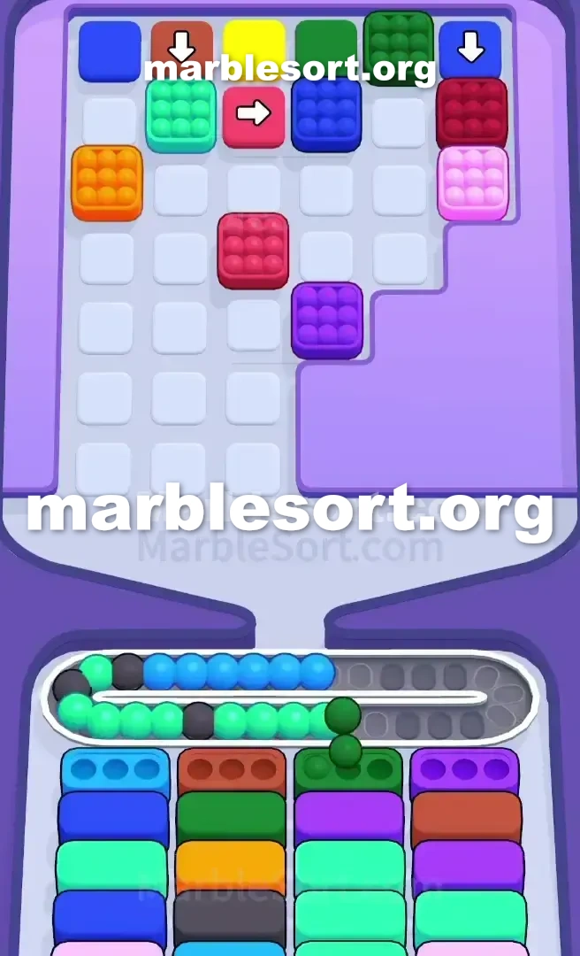 Marble Sort Level 599 screenshot 3