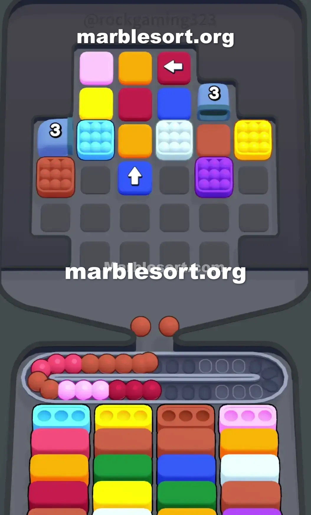 Marble Sort Level 60 screenshot 2