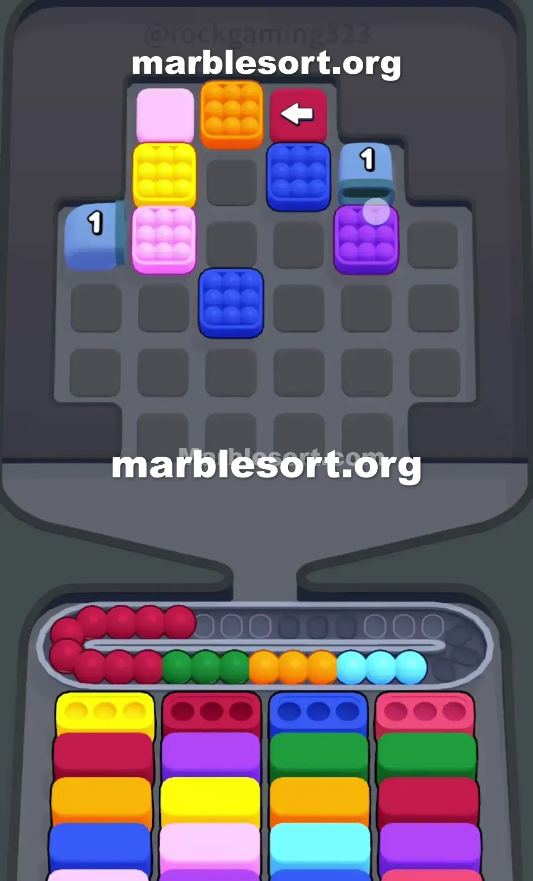 Marble Sort Level 60 screenshot 3