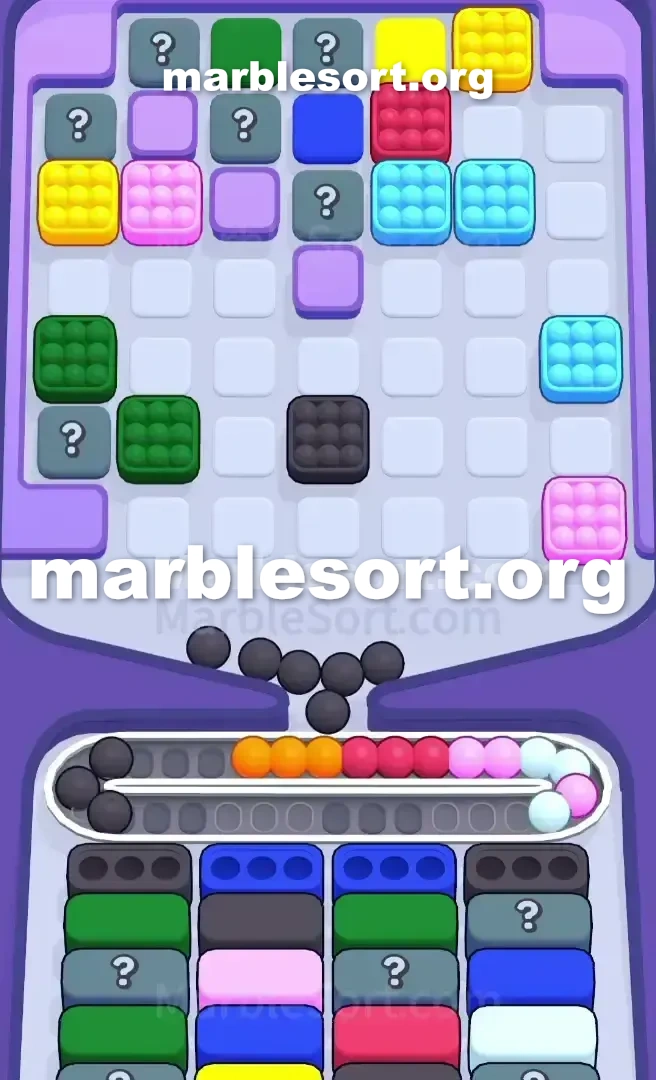 Marble Sort Level 605 screenshot 3