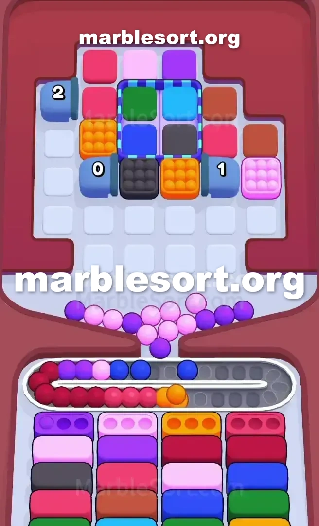 Marble Sort Level 606 screenshot 2