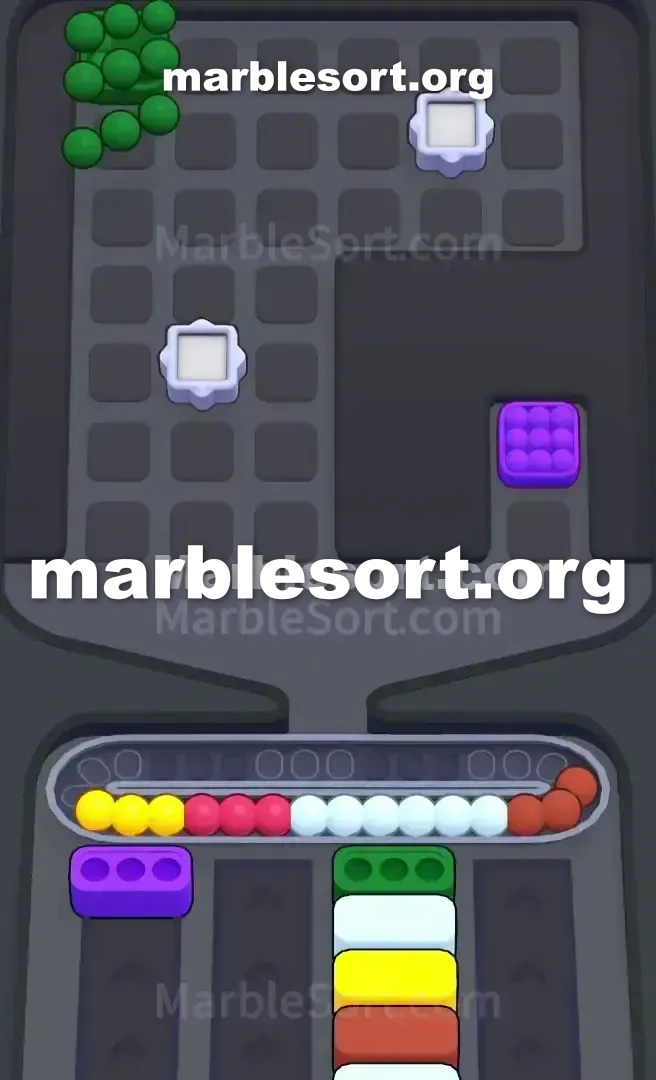 Marble Sort Level 607 screenshot 4