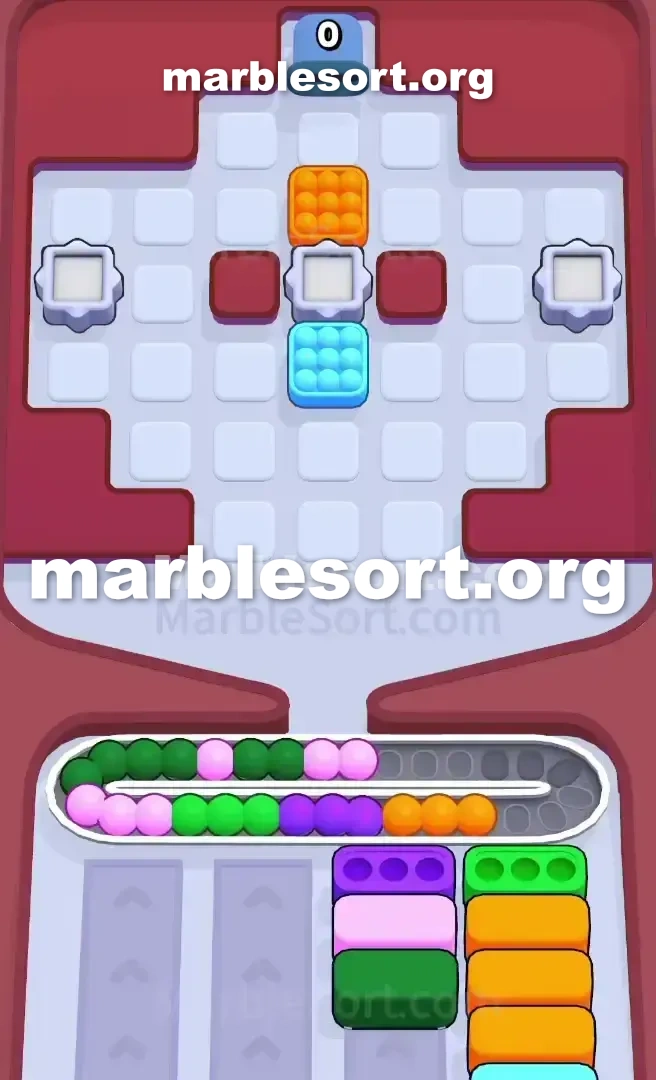 Marble Sort Level 608 screenshot 4