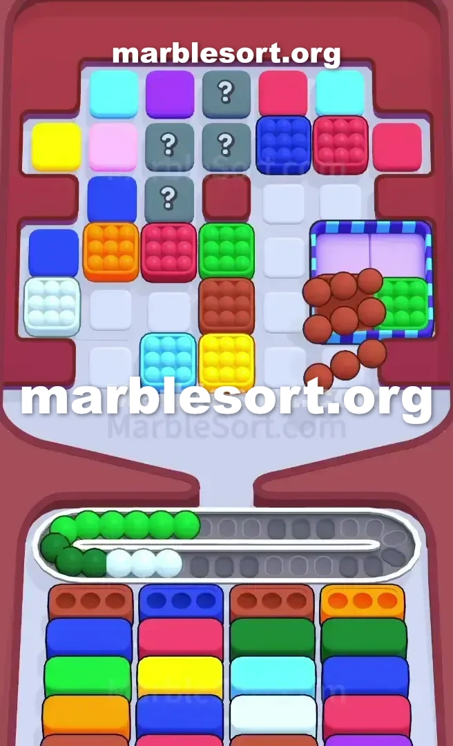 Marble Sort Level 609 screenshot 2