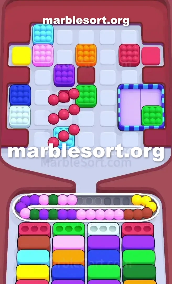 Marble Sort Level 609 screenshot 3