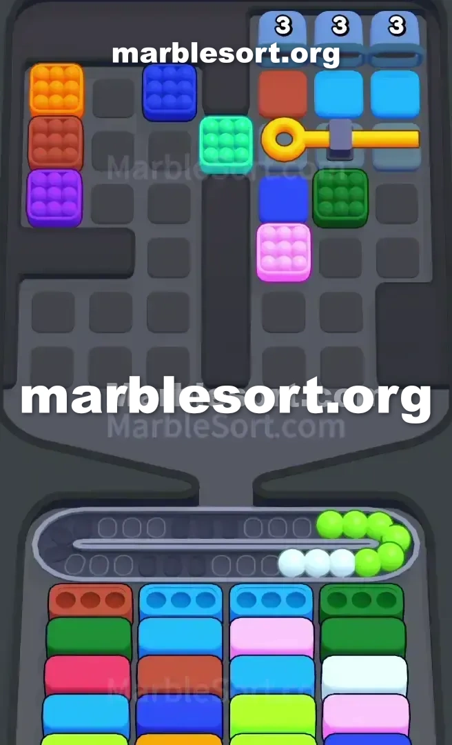 Marble Sort Level 610 screenshot 2