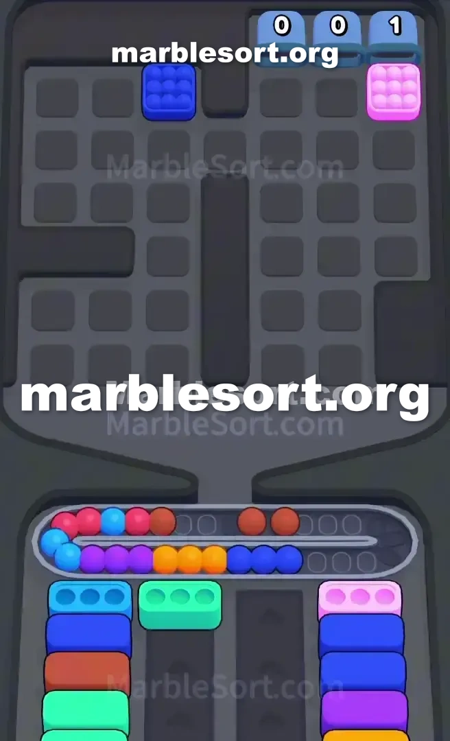 Marble Sort Level 610 screenshot 4