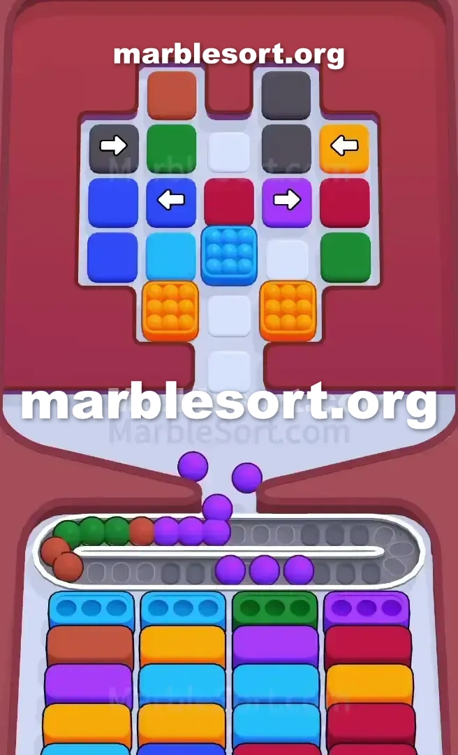 Marble Sort Level 612 screenshot 2