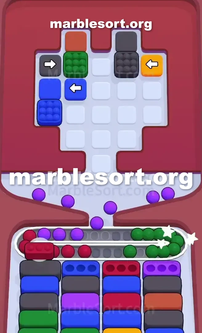 Marble Sort Level 612 screenshot 3