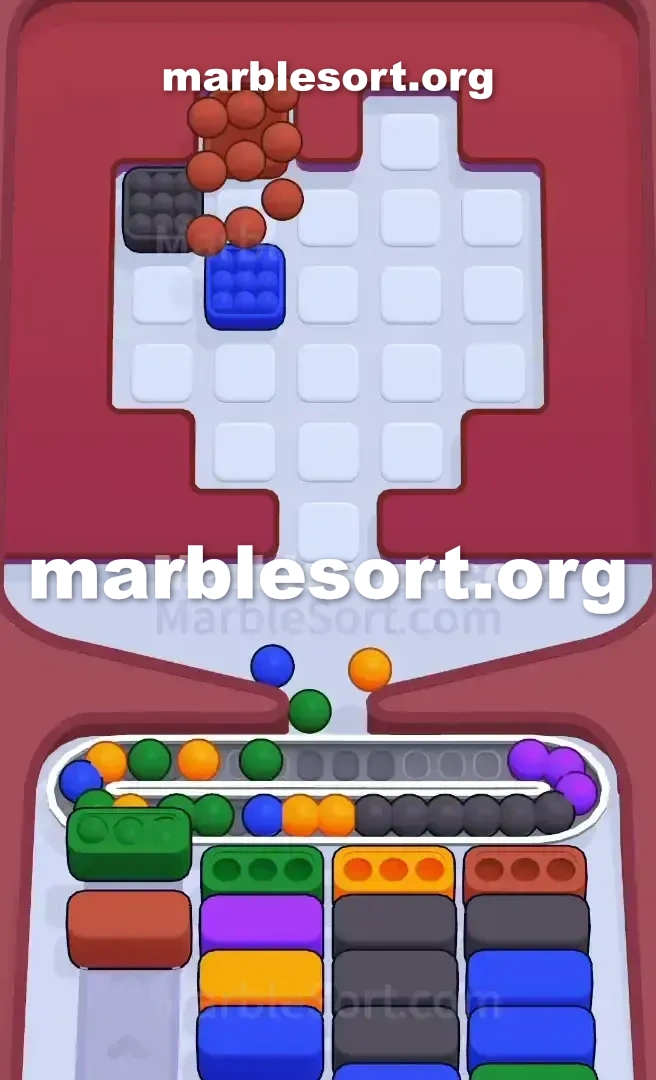 Marble Sort Level 612 screenshot 4