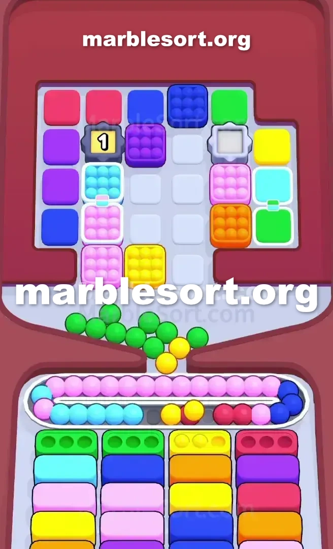 Marble Sort Level 615 screenshot 2