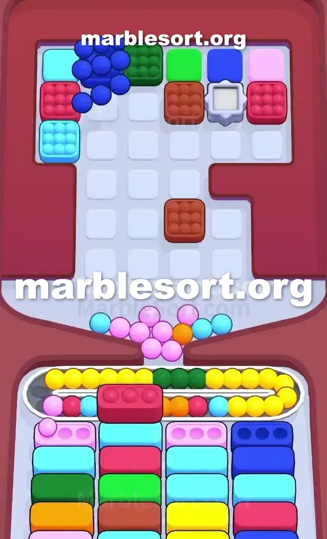 Marble Sort Level 616 screenshot 3