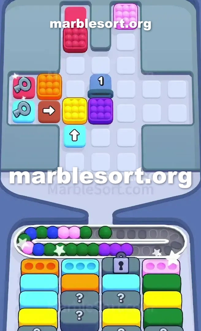 Marble Sort Level 619 screenshot 3