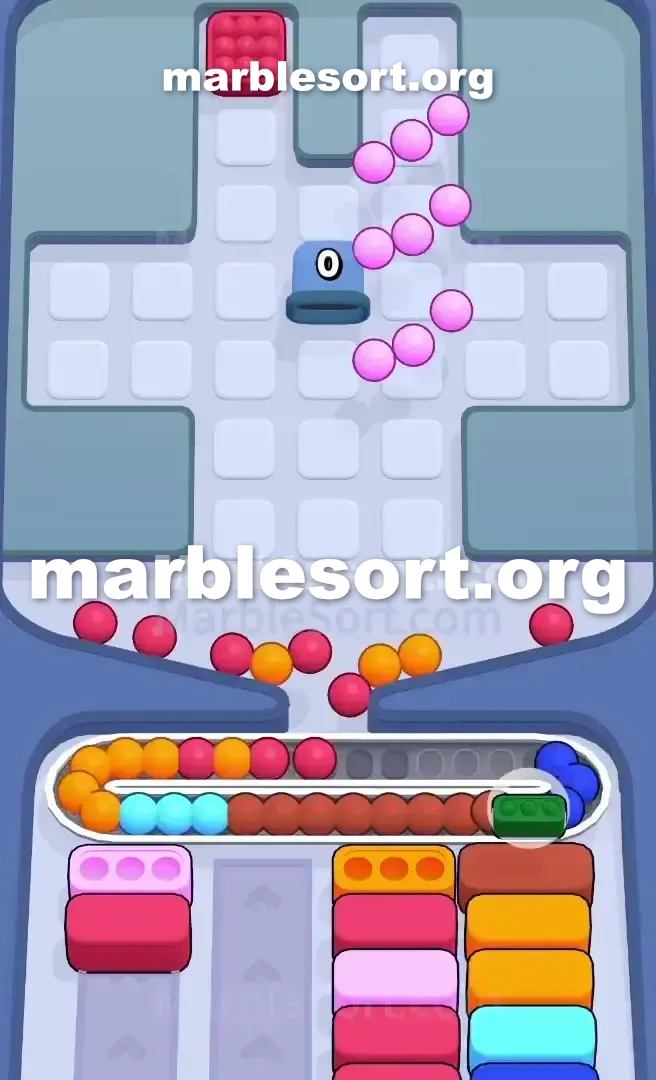 Marble Sort Level 619 screenshot 4