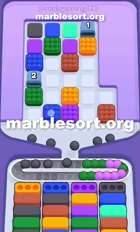 Marble Sort Level 62 screenshot 2