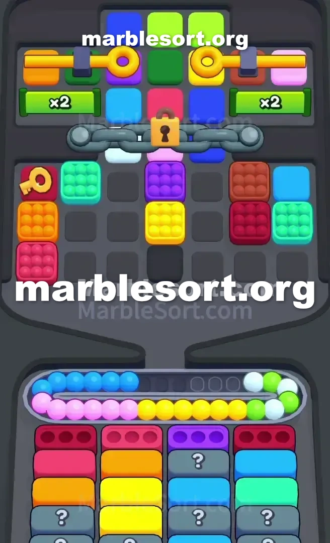 Marble Sort Level 620 screenshot 2