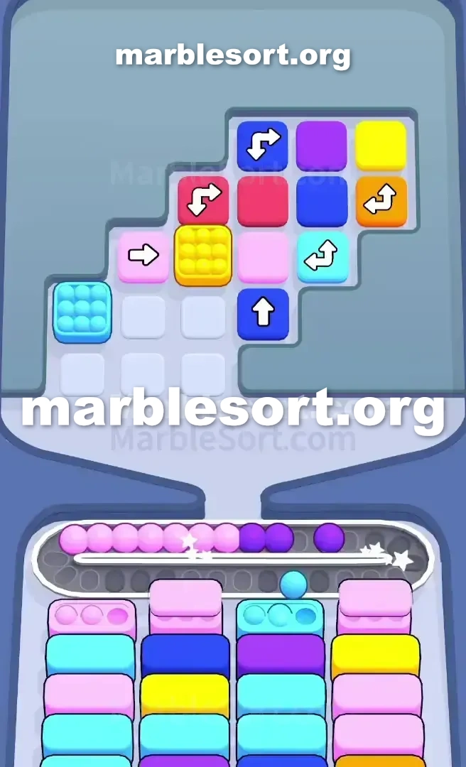 Marble Sort Level 622 screenshot 2