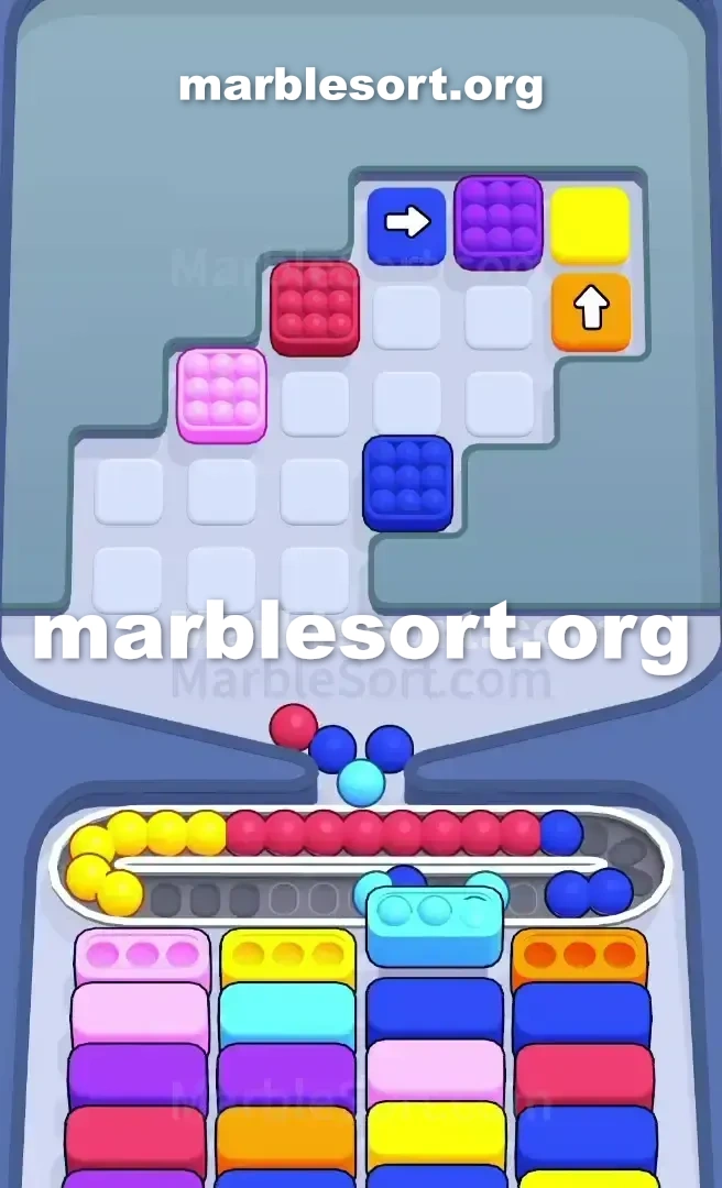 Marble Sort Level 622 screenshot 3