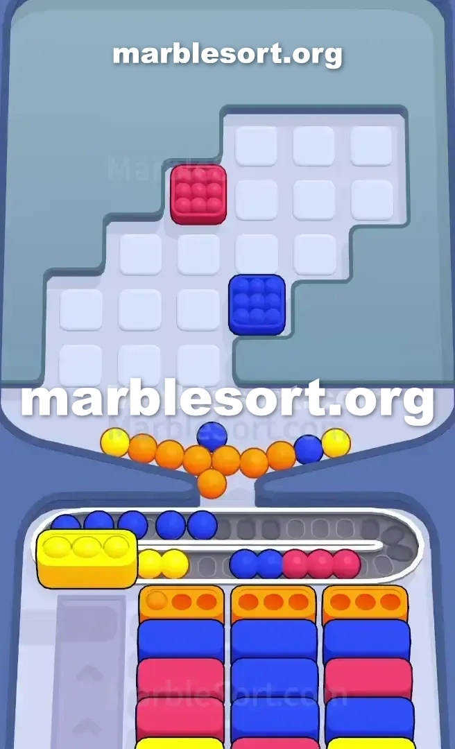 Marble Sort Level 622 screenshot 4