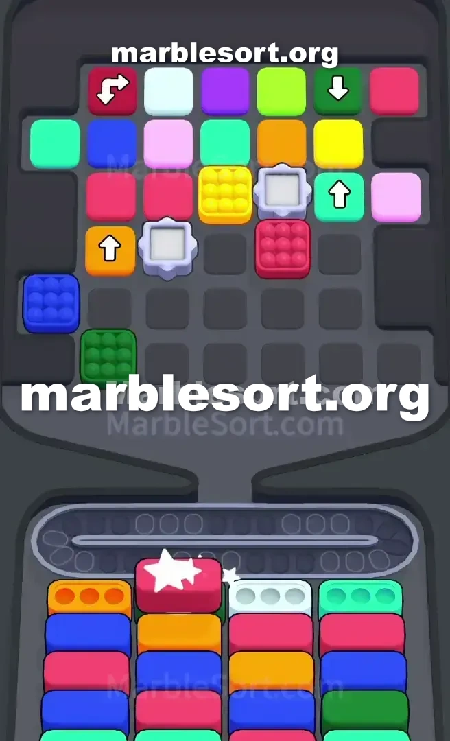Marble Sort Level 624 screenshot 2