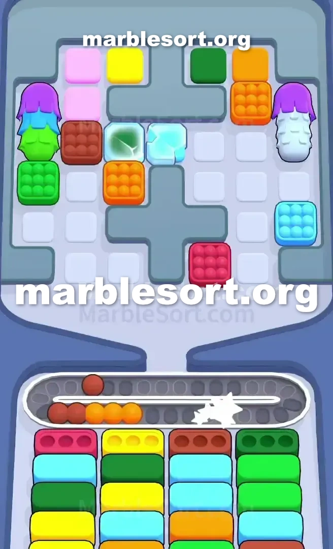 Marble Sort Level 625 screenshot 2