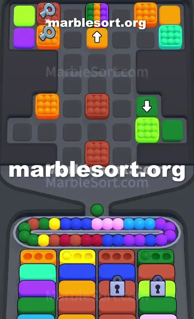 Marble Sort Level 627 screenshot 3