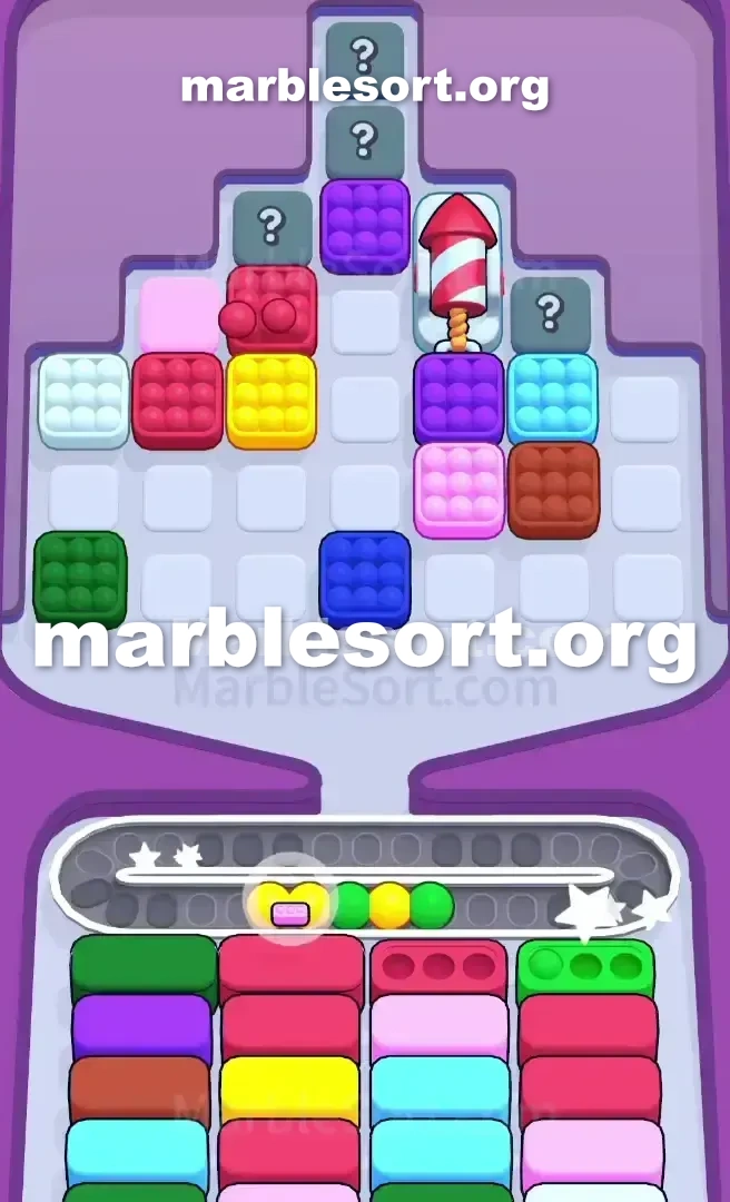 Marble Sort Level 629 screenshot 3