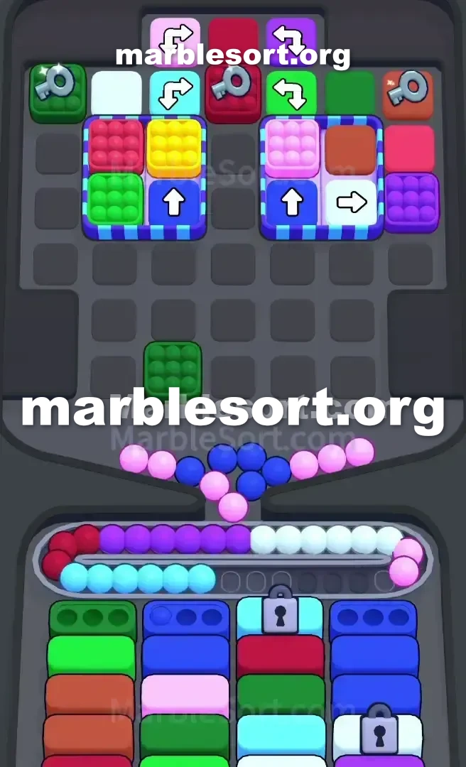 Marble Sort Level 630 screenshot 2