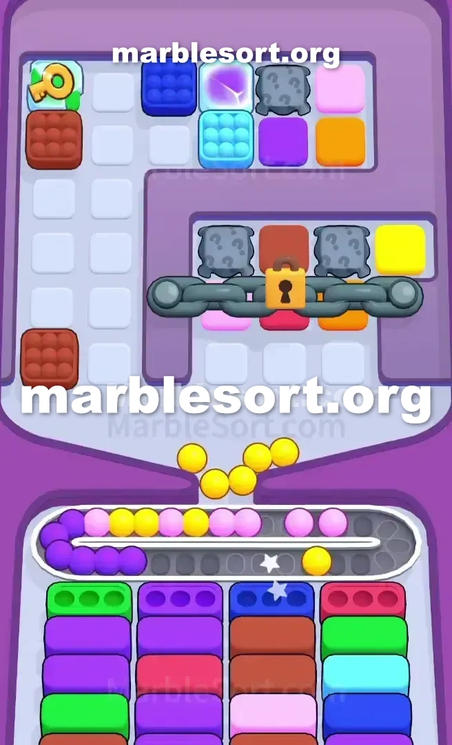 Marble Sort Level 631 screenshot 2