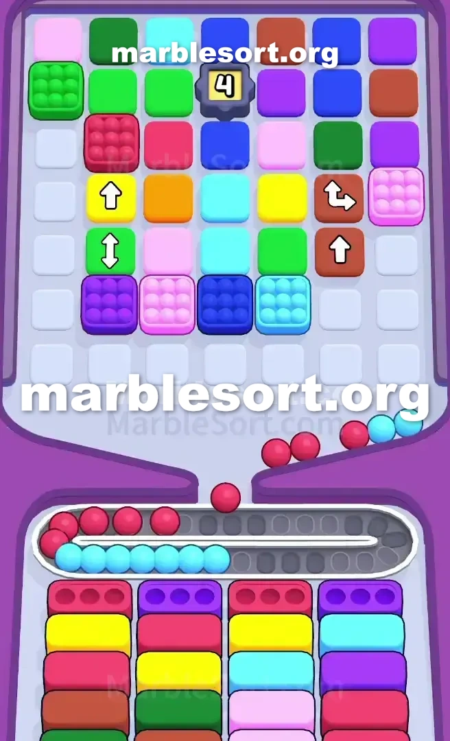 Marble Sort Level 633 screenshot 2