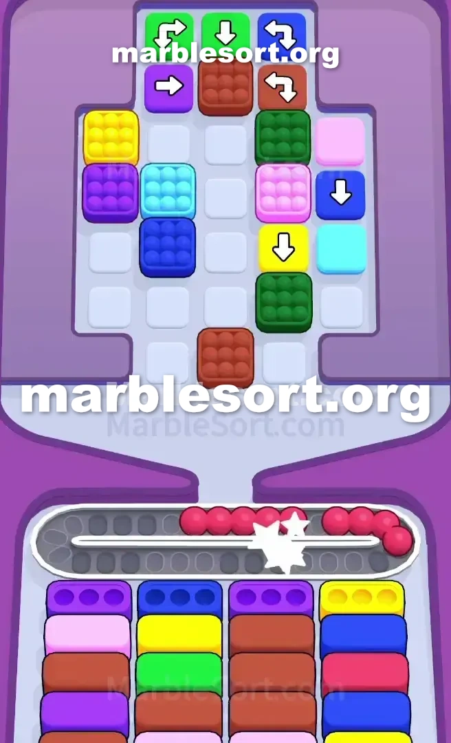 Marble Sort Level 635 screenshot 2