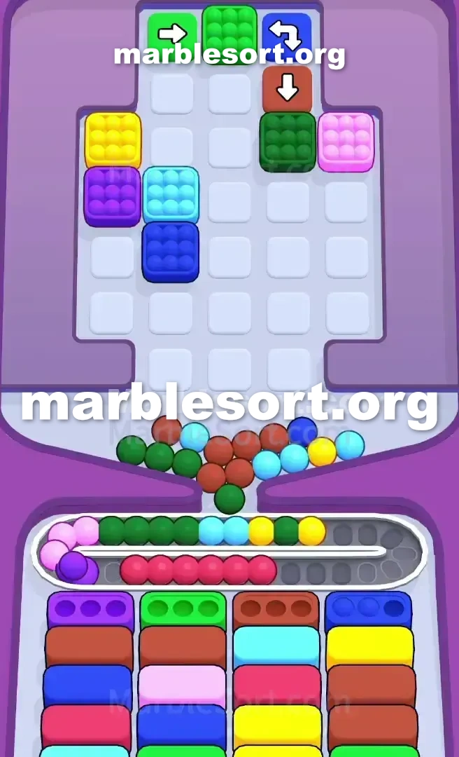 Marble Sort Level 635 screenshot 3