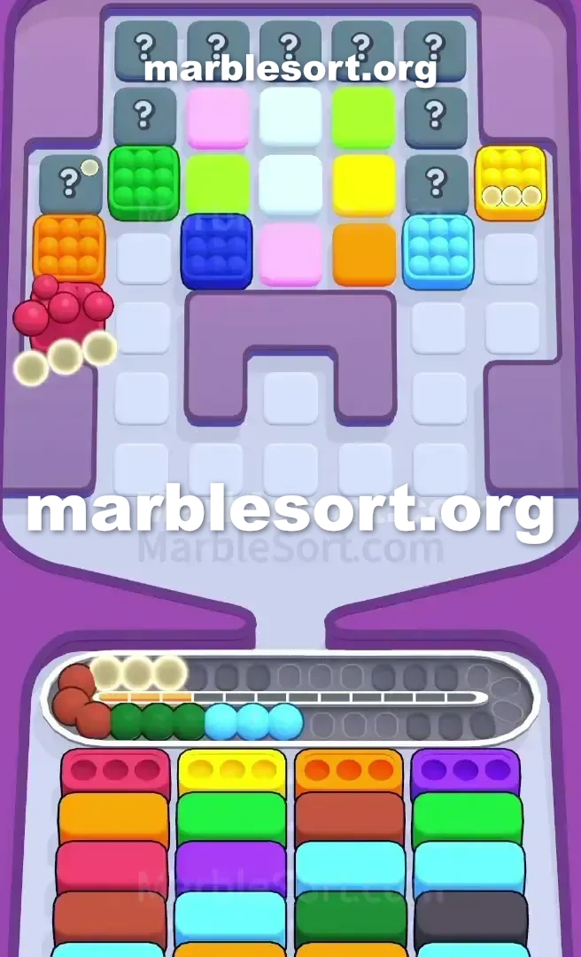 Marble Sort Level 636 screenshot 2