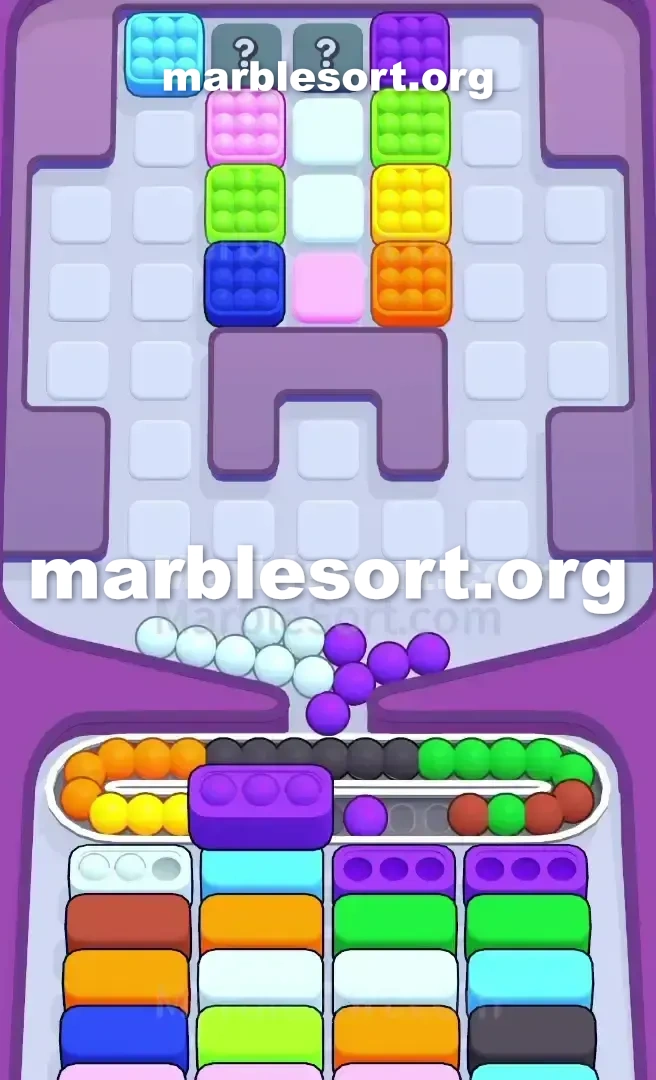 Marble Sort Level 636 screenshot 3
