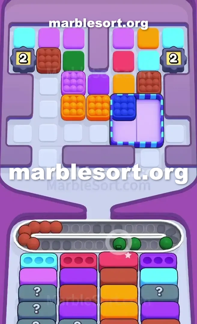 Marble Sort Level 638 screenshot 2