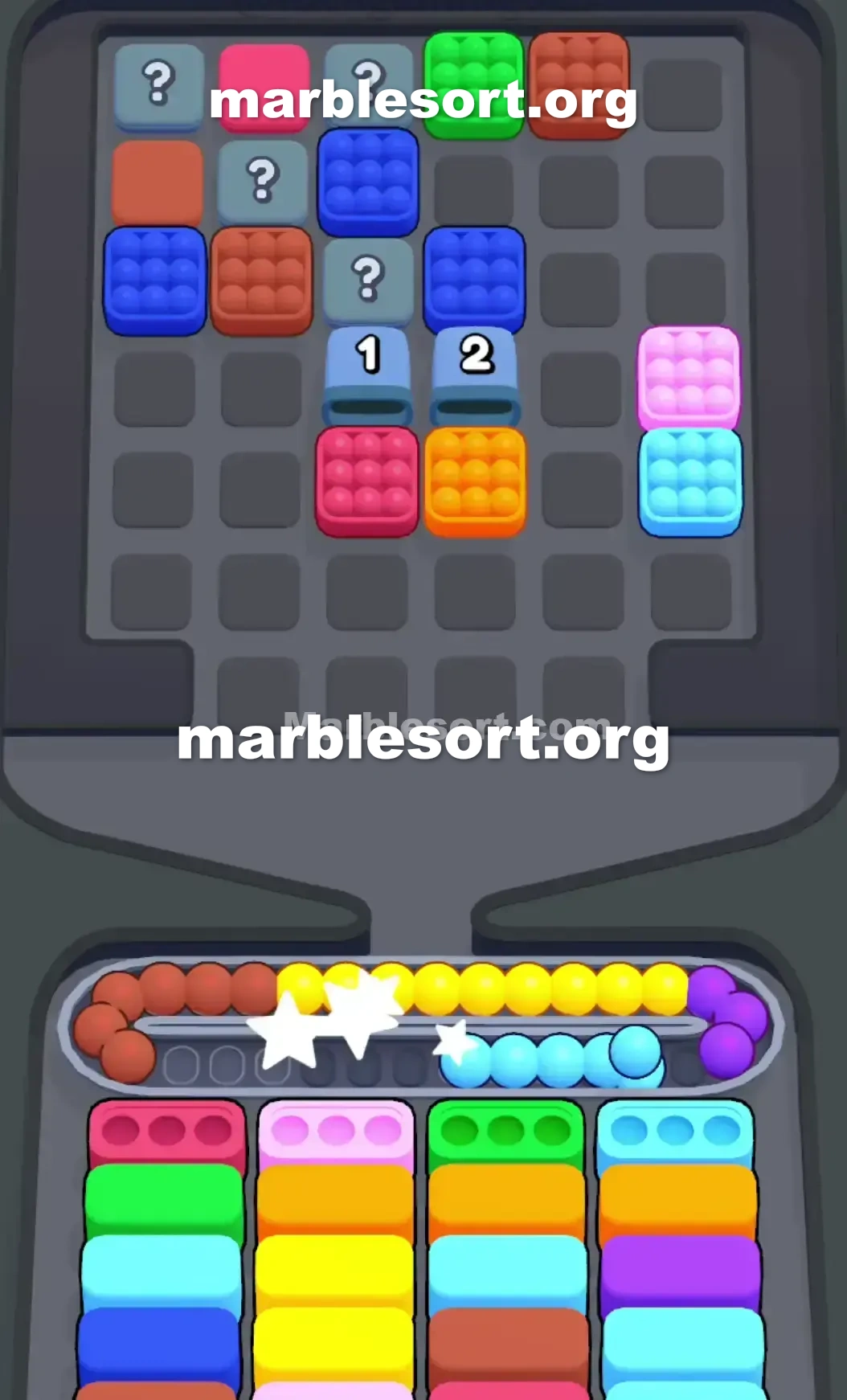 Marble Sort Level 64 screenshot 3