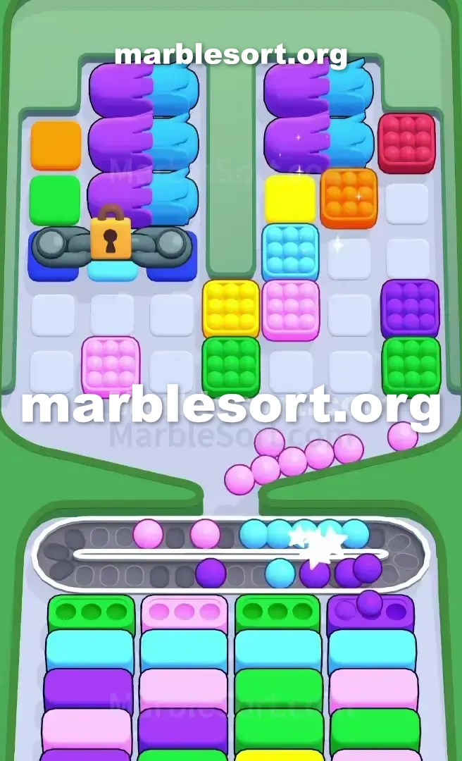 Marble Sort Level 641 screenshot 2