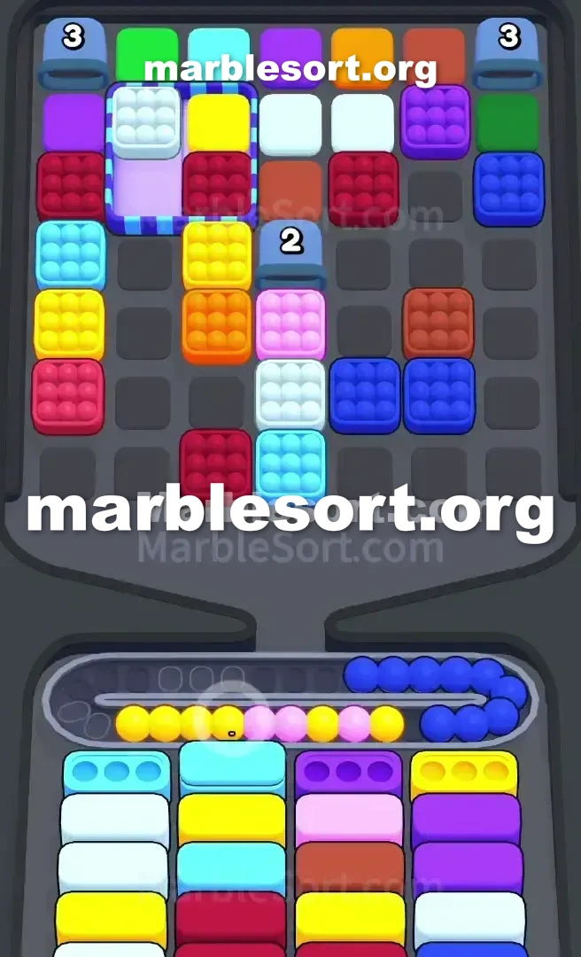 Marble Sort Level 644 screenshot 2