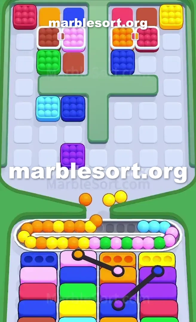 Marble Sort Level 645 screenshot 3