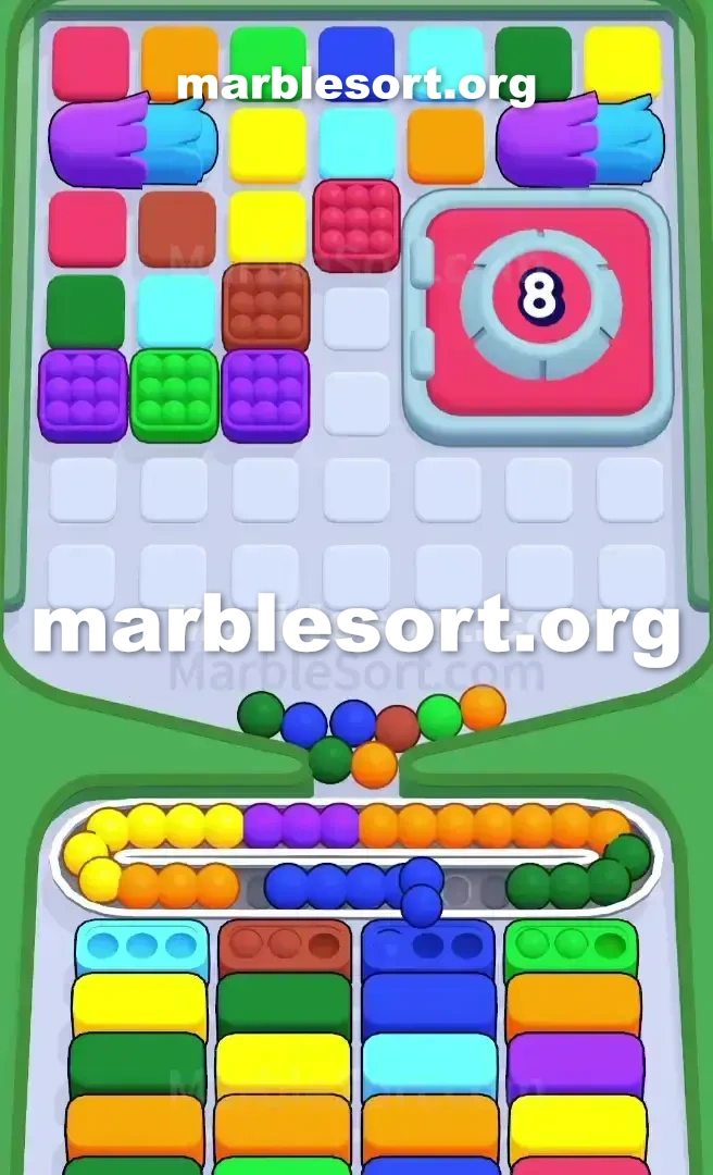 Marble Sort Level 646 screenshot 2